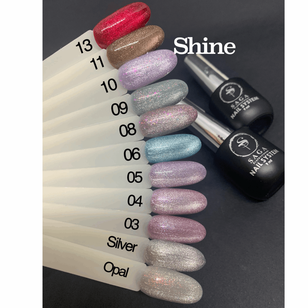 Gel Polish Cat Eye &amp; Disco SAGA CAT EYE SHINE 9ml