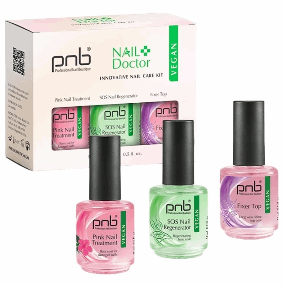 Cuticle Care &amp; Nail Treatment PNB Nail Doctor treatment set 15ml