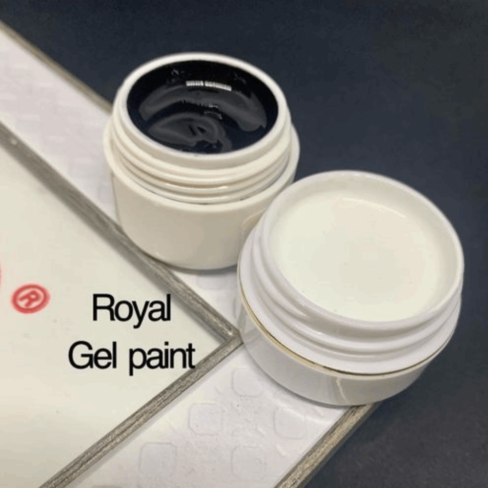 Gel Paint &amp; Paste Royal Gel Paint Black 5ml Germany