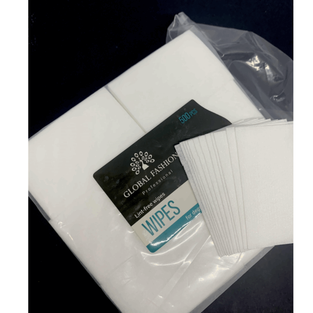 Accessories Global Fashion Wipes Lint Free 500pcs White